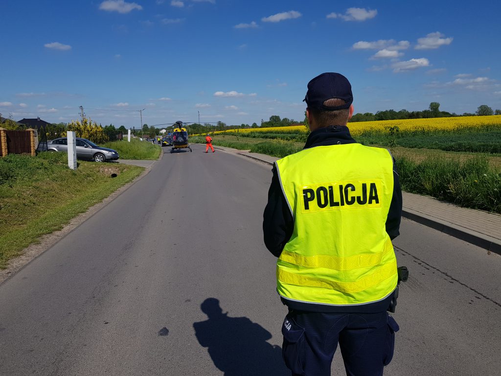 Poważny wypadek z udziałem nastoletniego rowerzysty Interweniował