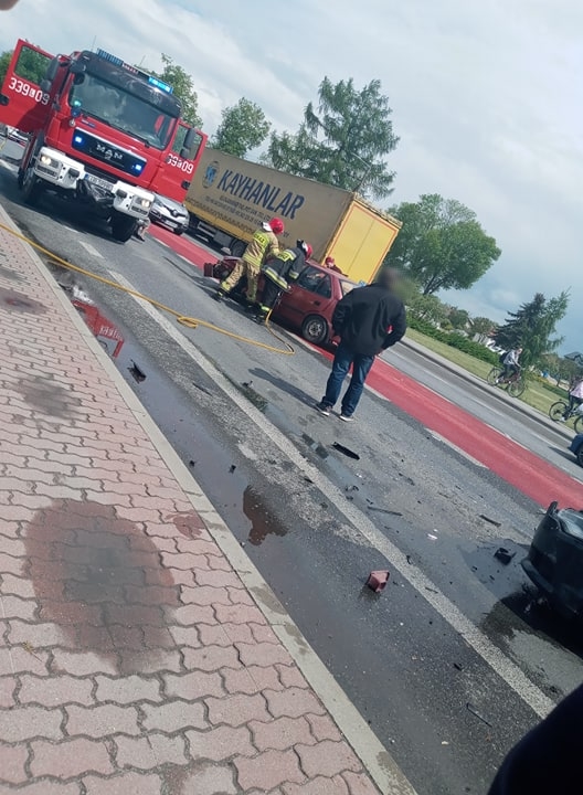 Du E Utrudnienia W Ruchu Po Wypadku Na Drodze Krajowej Nr Zdj Cia