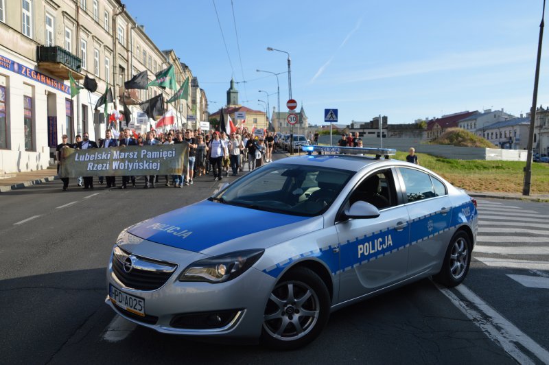 W ciszy ulicami Lublina przeszedł Lubelski Marsz Pamięci Rzezi