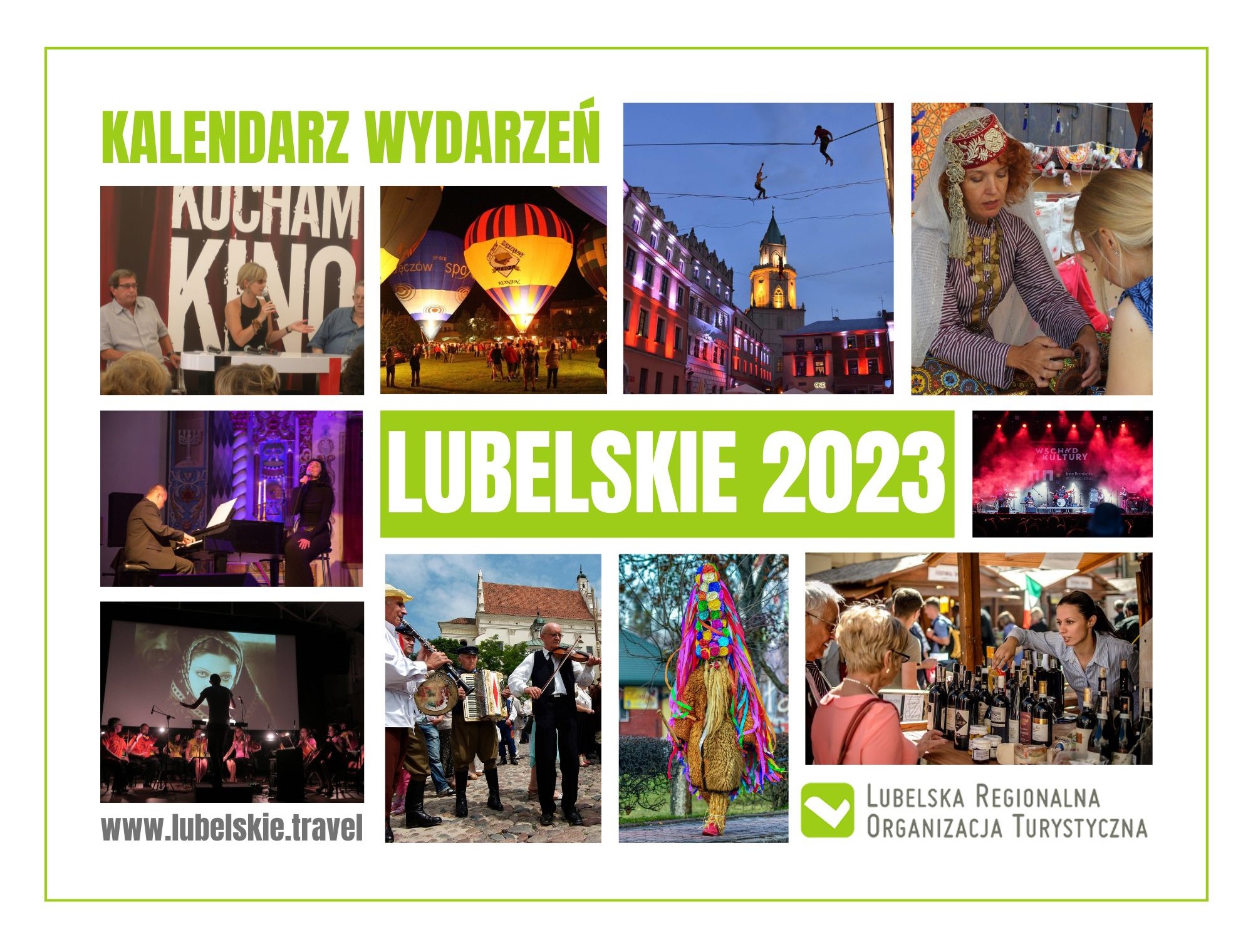 Kalendarz wydarzeń kulturalnych Lubelskie 2023 Lublin112.pl