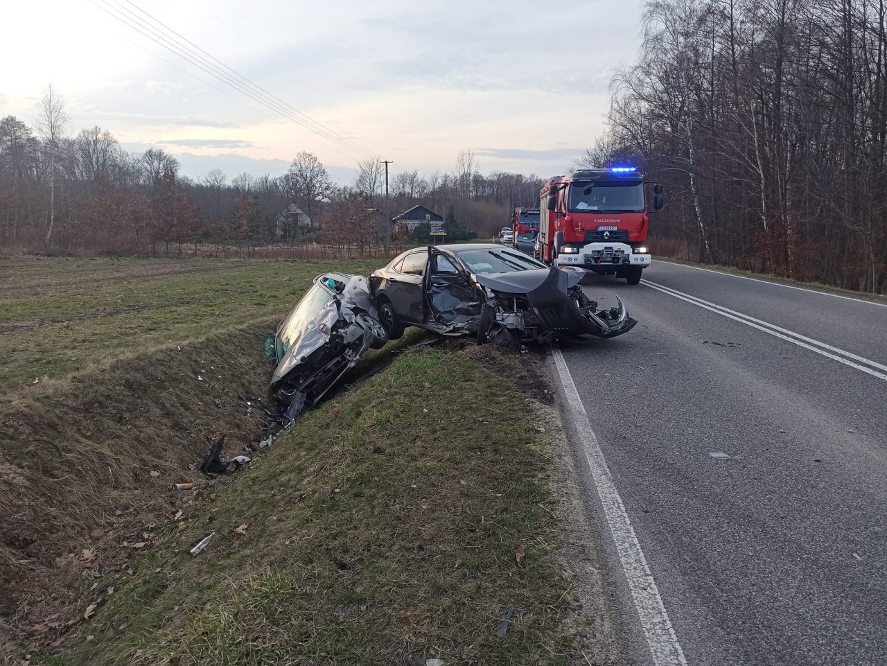 Groźny Wypadek Na Trasie Lublin Opole Lubelskie Trwa Akcja Ratowników Trasa Zablokowana 1472