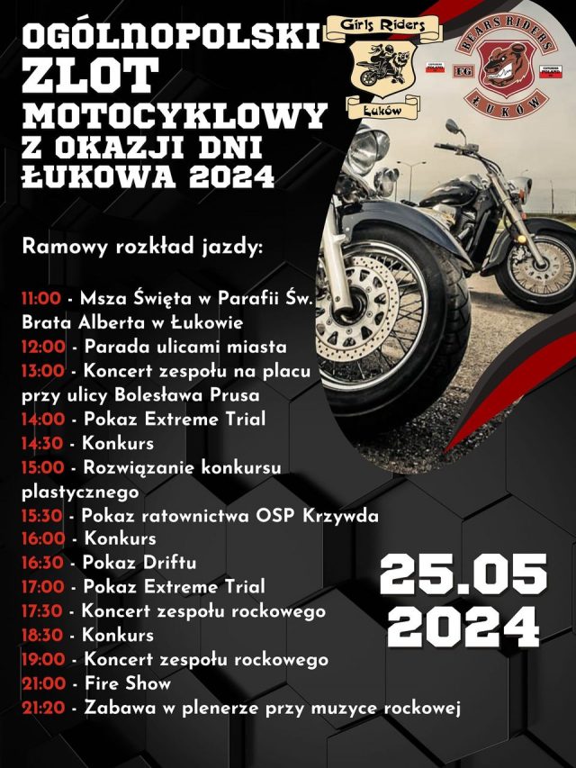 Ogólnopolski Zlot Motocyklowy w Łukowie