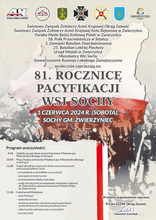 Wkrótce przypada 81. rocznica pacyfikacji wsi Sochy (wideo)