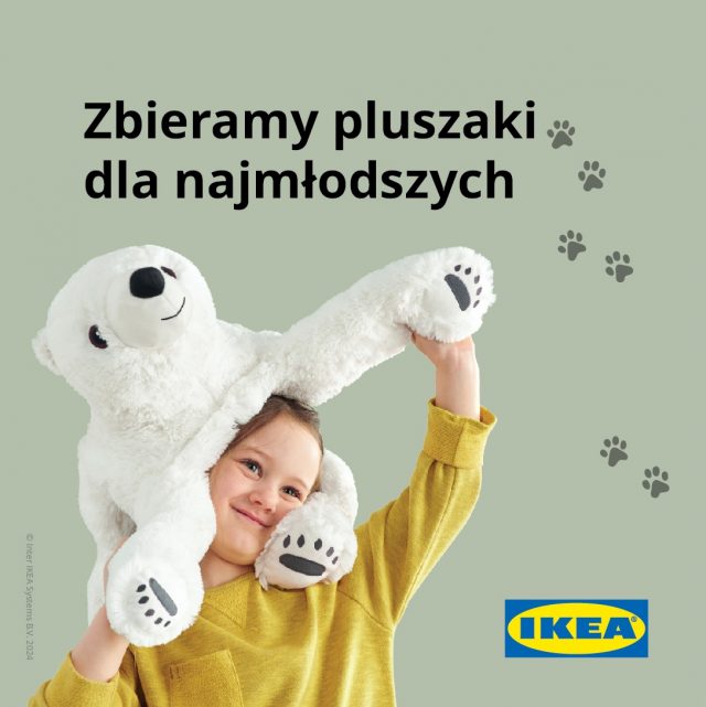 IKEA zbiera zabawki dla dzieci z lubelskiego hospicjum