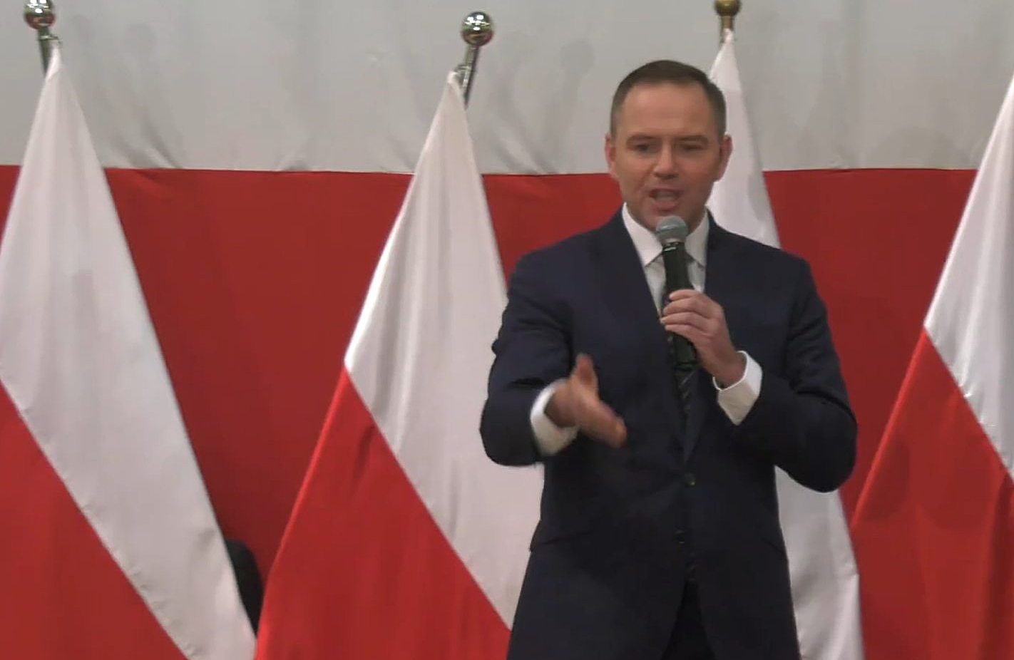 Karol Nawrocki w Biłgoraju. „W Polsce jak i na świecie są dwie płcie, a małżeństwo to związek kobiety i mężczyzny” (wideo)