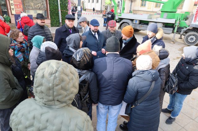 Poseł Bartłomiej Pejo interweniuje w sprawie lubelskich kamienic. Zamierza sprawdzić działalność nadzoru budowlanego (zdjęcia)