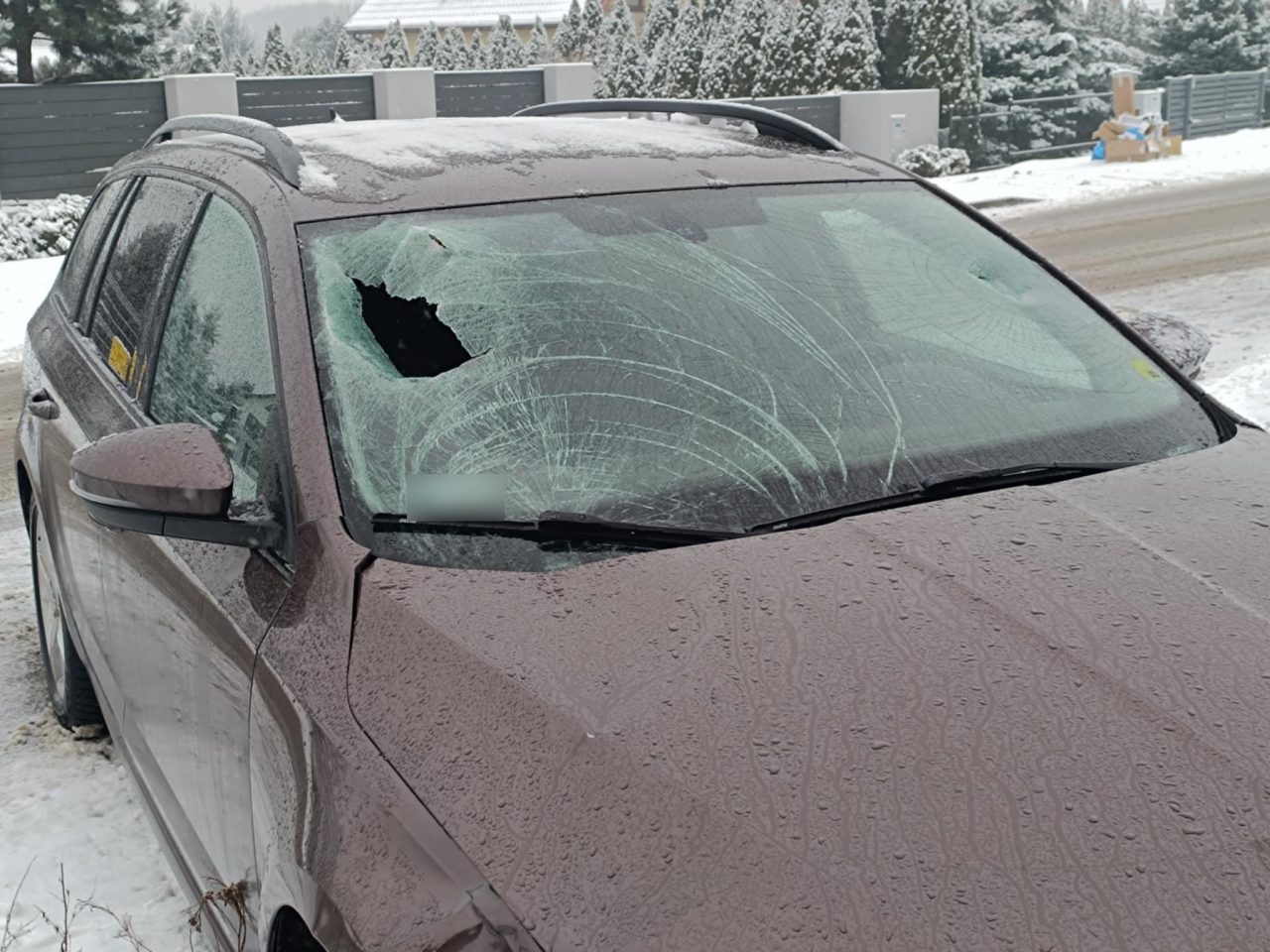 Groźny wypadek pod Lublinem. 17-latka wtargnęła przed jadącą skodę, została potrącona (zdjęcia)